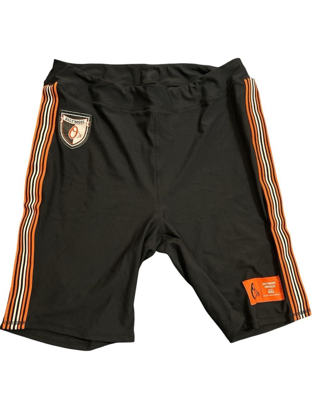 Women's WEAR by Erin Andrews Baltimore Orioles Bicycle Shorts Sz-XXL